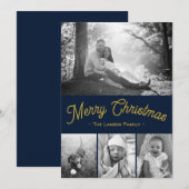 kerstkaart voor familie (Voorkant / Achterkant)