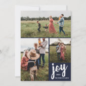 Kerstkaart voor familiepret tijdens de feestdagen (Voorkant)