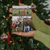 Kerstkaart voor familiepret tijdens de feestdagen