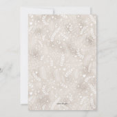 Kerstkaart voor feestdagen (Achterkant)