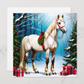 kerstkaart voor feestdagen (Voorkant / Achterkant)