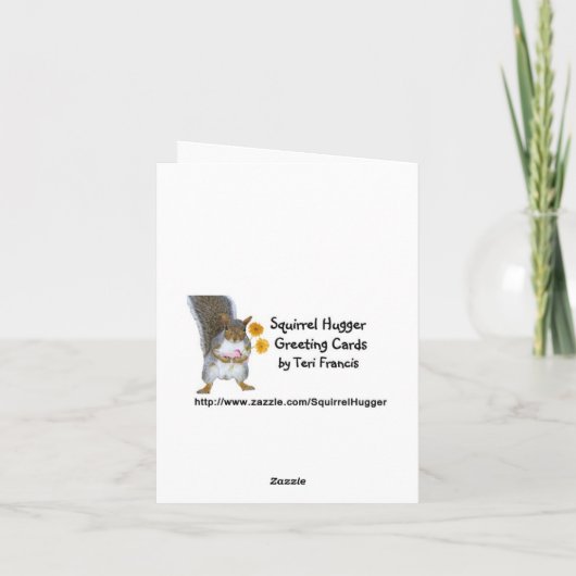 kerstkaart voor feestdagen (Achterkant)