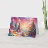 kerstkaart voor feestdagen kaart (Voorkant)