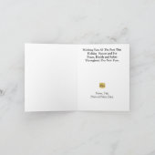 Kerstkaart voor Glitter Police Ship & Police Kaart (Binnen)