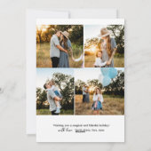 Kerstkaart voor het gezin (Achterkant)