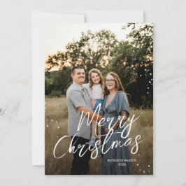 Kerstkaart voor het gezin