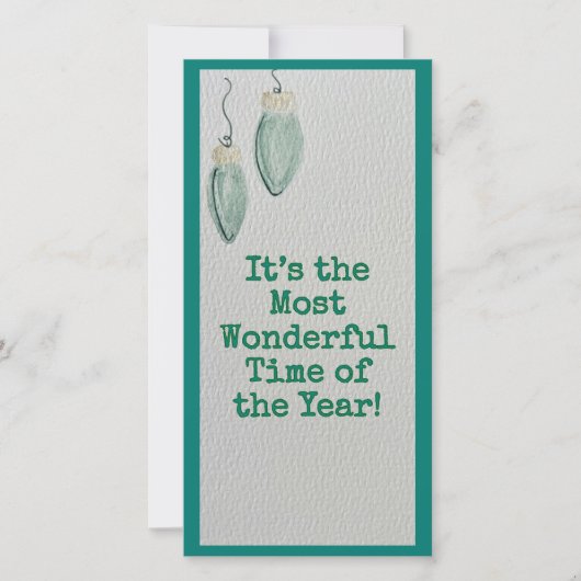 Kerstkaart voor het gezin – Het allerbeste - Vouwk (Voorkant)