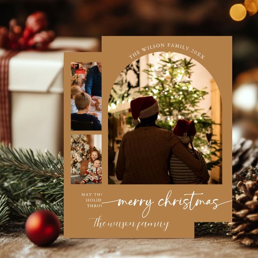 Kerstkaart voor het hele gezin