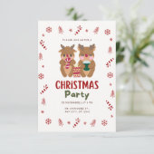 Kerstkaart voor het kerstfeest kaart (Staand voorkant)