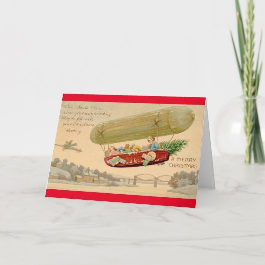 Kerstkaart voor hoge gedistilleerde dranken kaart (Voorkant)