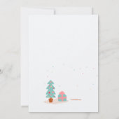 kerstkaart voor honden en katten kaart (Achterkant)