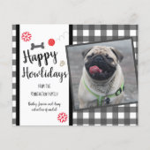 Kerstkaart voor huisdierbudget (Voorkant)