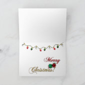 kerstkaart voor Jingle Bells Feestdagen Kaart (Binnen)