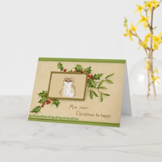  kerstkaart voor Kat en Holly Kaart