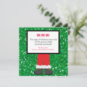 kerstkaart voor kerstcadeaubonnen (Staand voorkant)