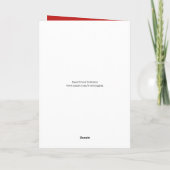 kerstkaart voor kerstcadeaubonnen feestdagen kaart (Achterkant)