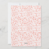 Kerstkaart voor kerstman baby (Achterkant)