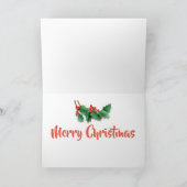 Kerstkaart voor kerstmis (Binnen)