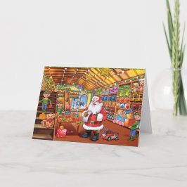 Kerstkaart voor kerstmis