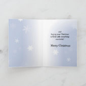 Kerstkaart voor Kerstmis Feestdagen Kaart (Binnen)