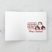 kerstkaart voor kerstmis feestdagen kaart (Binnen)