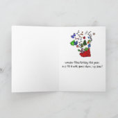 Kerstkaart voor kerstmis feestdagen kaart (Binnen)