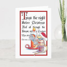 kerstkaart voor kerstmis feestdagen kaart