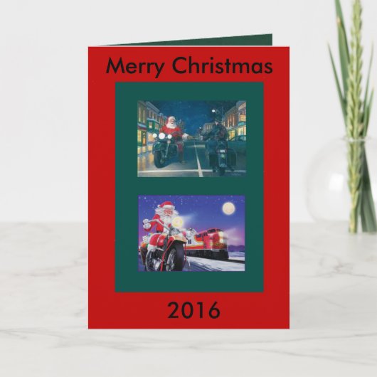 kerstkaart voor kerstmis feestdagen kaart (Voorkant)