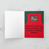 kerstkaart voor kerstmis feestdagen kaart (Binnen)