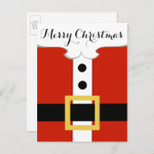 kerstkaart voor kerstmis feestdagenkaart (Voorkant / Achterkant)