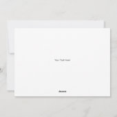 kerstkaart voor kerstmis in Santa Claus-workshop (Achterkant)