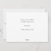 kerstkaart voor kerstmis in Santa Claus-workshop (Achterkant)