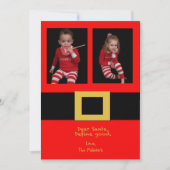 kerstkaart voor kerstmis met kerstcadeautjes (Voorkant)