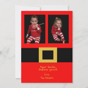 kerstkaart voor kerstmis met kerstcadeautjes