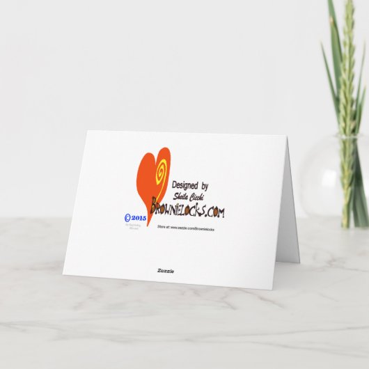 Kerstkaart voor Kerstmis met kerstkaart voor het t Feestdagen Kaart (Achterkant)