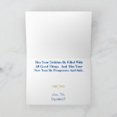 Kerstkaart voor kerstmis met kerstkaart voor kerst kaart (Binnen)