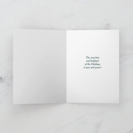 kerstkaart voor kerstmis met kerstmis met kerstmis feestdagen kaart (Binnen)