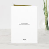 kerstkaart voor kerstmis met kerstmis voor kerstmi feestdagen kaart (Achterkant)