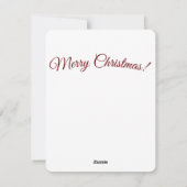 kerstkaart voor kinderen (Achterkant)