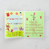 Kerstkaart voor kinderen-Interactieve kaart (Binnen)