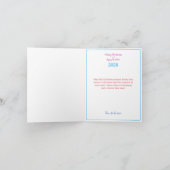 kerstkaart voor klein Kat Kaart (Binnen)