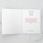 kerstkaart voor klein Kat Kaart (Binnen)