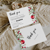 Kerstkaart voor kleine bedrijven kaart