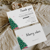 Kerstkaart voor kleine bedrijven kaart