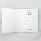 Kerstkaart voor kleine katjes kaart (Binnen)