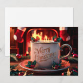 Kerstkaart voor koffieliefhebbers #20 (Voorkant / Achterkant)
