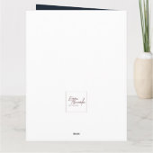 Kerstkaart voor mam en pap - Engels landschap Kaart (Achterkant)