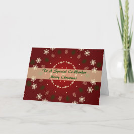 Kerstkaart voor Medewerker Feestdagen Kaart