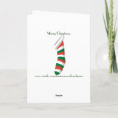 Kerstkaart voor Medewerker Feestdagen Kaart (Achterkant)