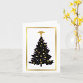 Kerstkaart voor Medische Professionals Kaart (Gele Bloem)